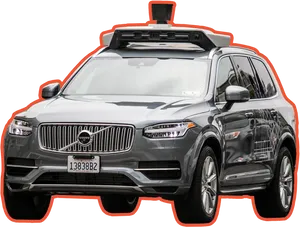 Autonomous Vehicle Volvo S U V PNG Image