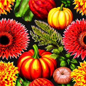 Autumn Bouquet Png Jgo PNG Image