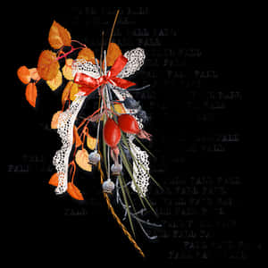 Autumn Harvest Bouquet PNG image with transparent background