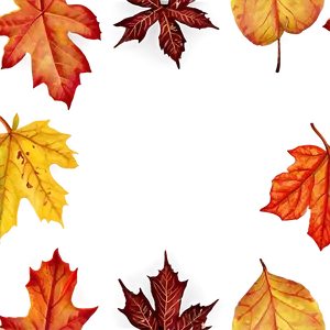 Autumn Leaves On Ground Png 45 PNG Image