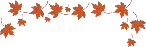 Autumn_ Leaves_ Panorama PNG Image