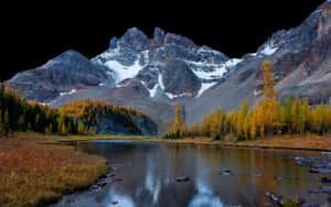 Autumn_ Mountain_ Lake_ Scenery_4 K PNG image with transparent background