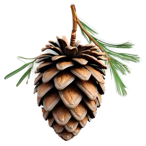 Autumn Pine Cone Png Mjx PNG Image