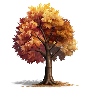 Autumn Tree Drawing Png Tjx84 PNG Image