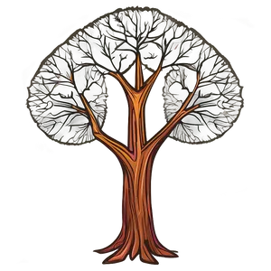 Autumn Tree Drawing Png Xsi13 PNG Image