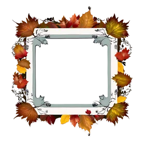 Autumn Wedding Frame Png Tnd61 PNG Image