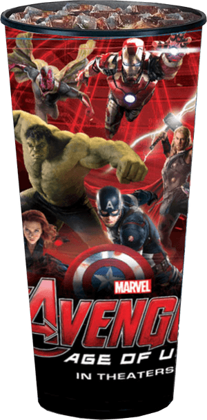Cinemark Avengers Cups, HD Png Download PNG with transparent background