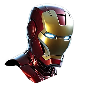 Avengers Iron Man Helmet Profile Png Opb21 PNG Image