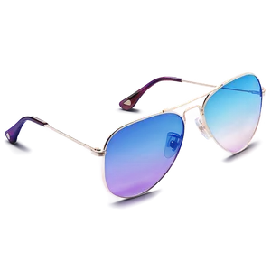 Aviator Glasses With Gradient Lenses Png Ikh PNG Image