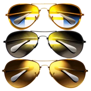 Aviators With Metal Frame Png Nth23 PNG Image