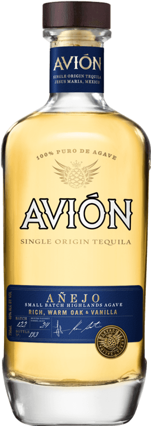 Avion Tequila Mexico Anejo 750ml Bottle - Avion Tequila, HD Png Download PNG image with transparent background