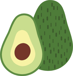 Avocado Illustration Transparent, HD Png Download PNG image with transparent background