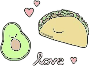 #tumblr #snapchat #aesthetic #filter #love #cute #kawii - Tacos Tumblr Png, Transparent Png PNG image with transparent background