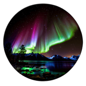 Awesome Aurora Borealis PNG 92 PNG image with transparent background