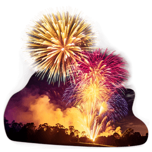 Awesome Fireworks Display PNG 57 PNG image with transparent background