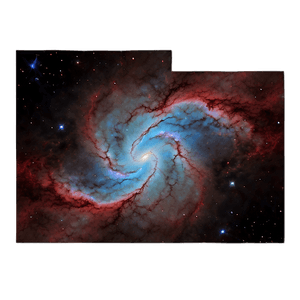 Awesome Galactic Nebula PNG 32 PNG image with transparent background