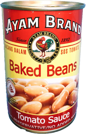 Ayam Baked Beans 425g'Title='ayam Baked Beans 425g - Ayam Brand Baked Beans 425g, HD Png Download PNG image with transparent background