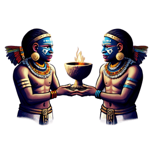 Aztec Rituals PNG 06202024 PNG with transparent background