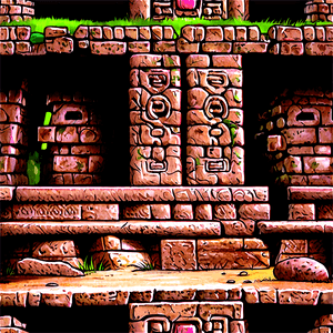 Aztec Ruins PNG gmb PNG with transparent background