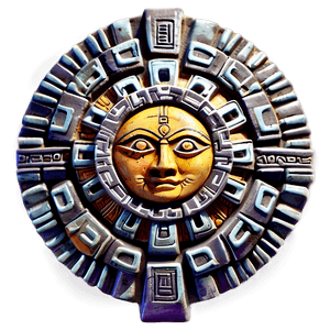 Aztec Sun Stone PNG 65 PNG with transparent background