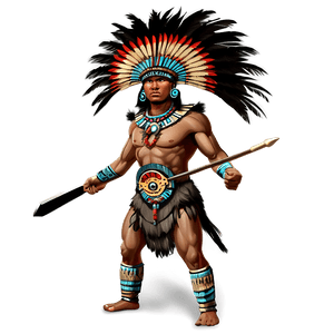 Aztec Warriors PNG dfc34 PNG with transparent background