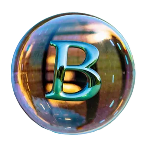 B In Bubble Png 96 PNG Image