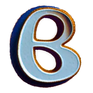 B In Script Style Png Dev89 PNG Image