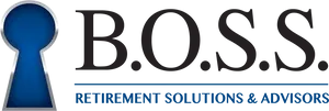 B O S S Retirement Solutions Logo PNG Image