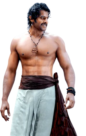 Baahubali_ Character_ Pose PNG Image