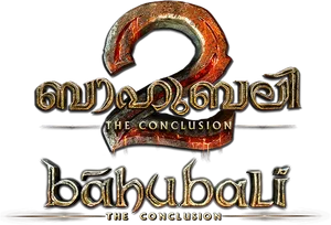 Baahubali The Conclusion Movie Logo PNG Image