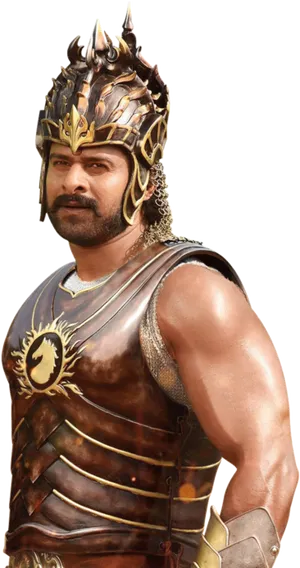 Baahubali_ Warrior_ Portrait PNG Image