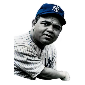 Babe Ruth Sports Memorabilia Png 06242024 PNG Image