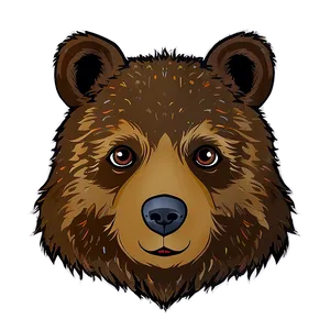 Baby Bear Face Png Hpa PNG Image