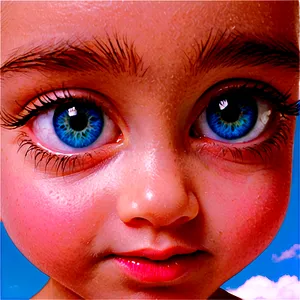 Baby Blue Eyes Png Opm33 PNG Image