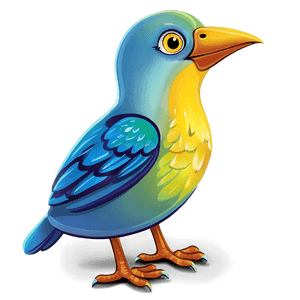Baby Cartoon Bird PNG agb18 PNG