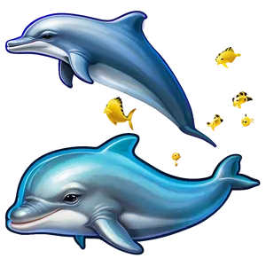 Baby Dolphins Png Krl PNG Image