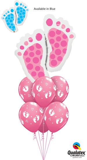 Foil Balloon Baby Feet, HD Png Download PNG image with transparent background
