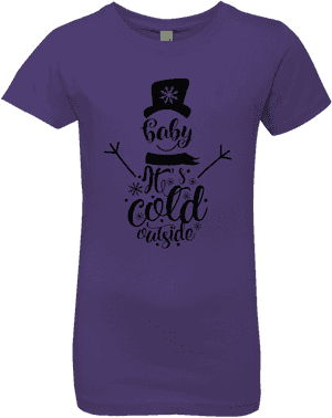 Baby It's Cold Outside - Active Shirt, HD Png Download PNG image with transparent background