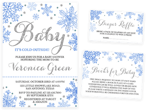 Baby It's Cold Outside Shower Invitation, HD Png Download PNG image with transparent background