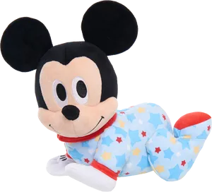 Baby Mickey Mouse Plush Toy PNG Image