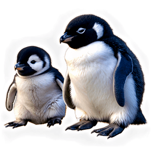 Baby Penguins PNG twf39 PNG with transparent background