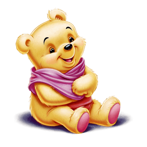 Baby Pooh Bear PNG oey56 PNG