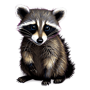 Baby Raccoon PNG 55 PNG image with transparent background