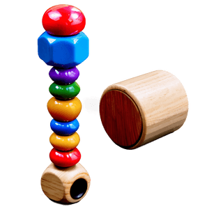 Baby Rattle and Blocks PNG bpt PNG