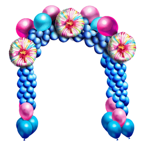 Baby Shower Balloon Arch PNG owa PNG