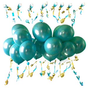 Baby Shower Balloon Garland Themes Png Gid80 PNG Image