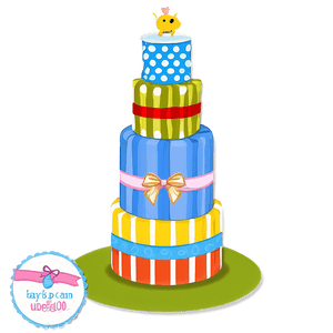 Baby Shower Diaper Cake Design PNG 86 PNG with transparent background