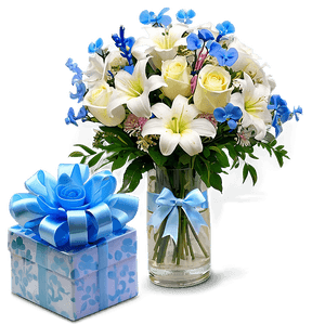 Baby Shower Floral Arrangements PNG 06122024 PNG with transparent background