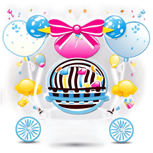 Baby Shower Invitation Card PNG 54 PNG with transparent background