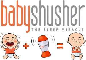 Baby Shusher Sleep Aid Advertisement PNG Image